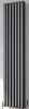 Calgary aluminium radiator Black